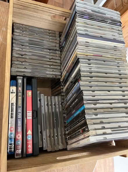 Photo of free Crate of CD’s and DVD/Blueray (TN10 Tonbridge/Hildenborough) #1