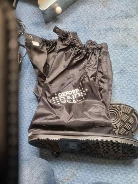 Photo of free Oxford Motorcycle overshoes size 9 (wallingford..wantage road) #1