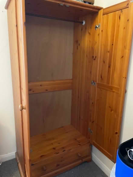 Photo of free Pine wardrobe (Crouch Hill N19) #2