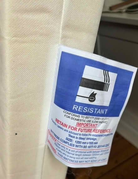 Photo of free Cot mattress (Summertown OX2) #3