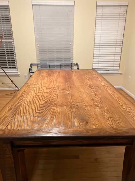 Photo of free reclaimed Barnwood table (Fairfax/Herndon VA) #1