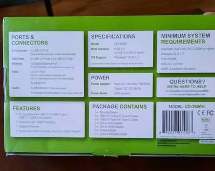 Photo of free Plugable USB 3.0 Docking Station (Livermore - North) #2