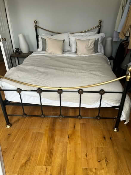 Photo of free King sized bed frame (SE26) #1