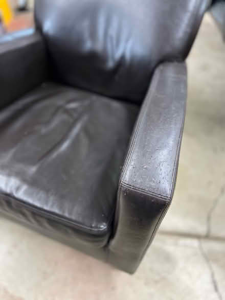 Photo of free Faux Leather armchair (Salmon Creek/Mt Vista (98686)) #2