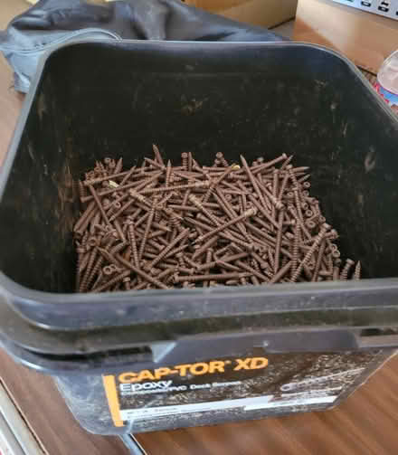 Photo of free Trex deck screws (Near Mississippi and Dayton) #1