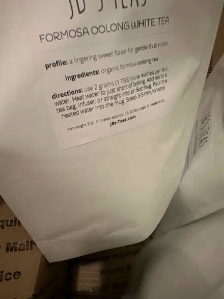 Photo of free So much tea! (All organic loose) (Columbia Heights) #2