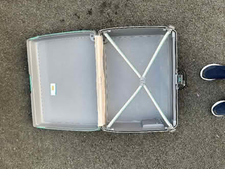 Photo of free Pair of hard shell suitcases with wheels and handles. (Harrogate HG2) #3