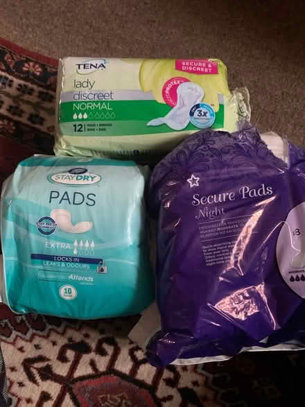 Photo of free Pads (Kingsmead) #1