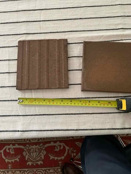 Photo of free 20 Brown quarry tiles (Chiswick W4 (- Southfields)) #1