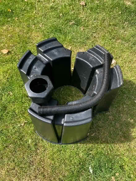 Photo of free Large water butt stand and downpipe water diverter and hose (Formby L37) #1