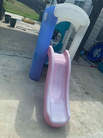 Photo of free Children’s slide (Stone oak) #1