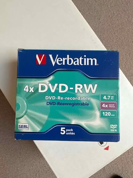 Photo of free 4 x DVD - RW (Herne Hill) #1