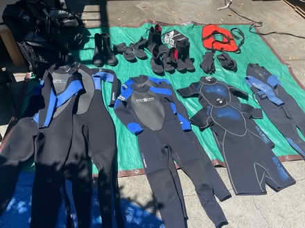 Photo of free Kids’ Wetsuits, Booties, Adult BCDs (Belmont - Cipriani & Alameda) #1