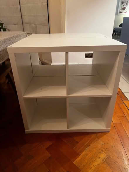 Photo of free 2 White Ikea storage units (CF23) #2