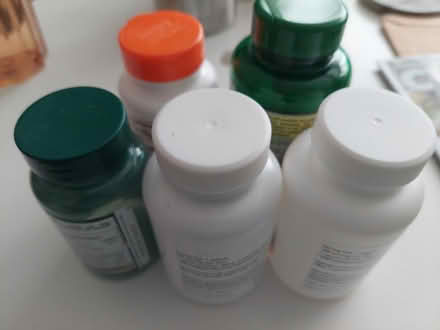 Photo of free 5 Empty pill bottles (Olton) #1
