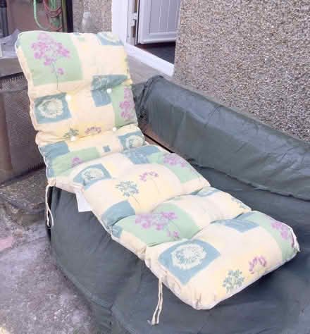 Photo of free outdoor recliner seat cushions (Downfield DD3)