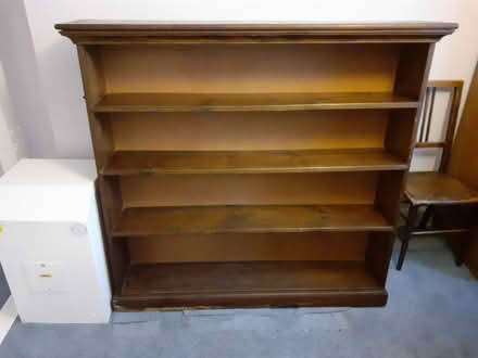 Photo of free Bookcase - dark wood (South Harrow HA2) #1