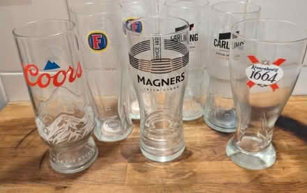 Photo of free Beer glasses (Slough Britwell area SL2) #1