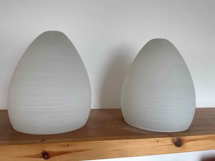 Photo of free 2 x glass light shades (Herne Hill) #1