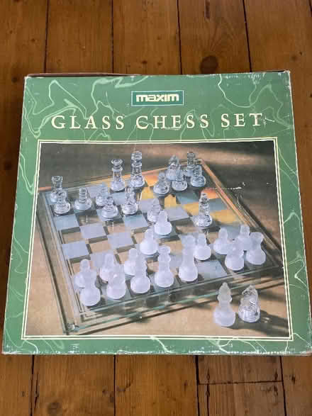 Photo of free Glass Chess set (Glenfield LE3) #1