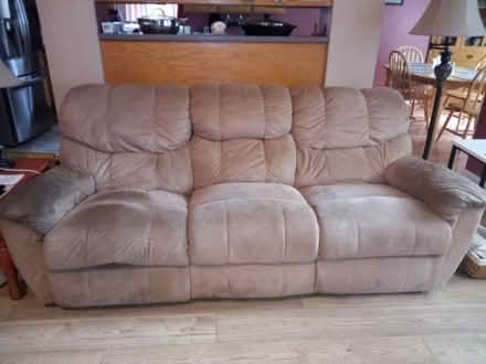 Photo of free Couch, Loveseat, and Reclyner (Near Parkwood High School)