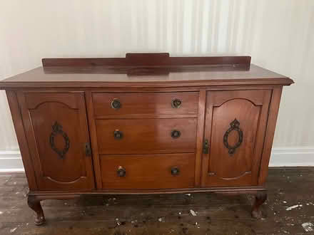 Photo of free Large wooden cabinet (Bolton BL3) #1