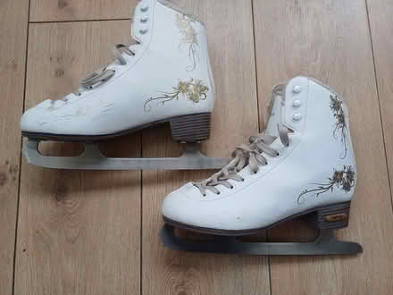 Photo of free Ice Figure Skates - White - Size 6 (Hertford SG14) #3