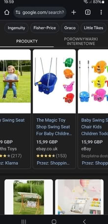 Photo of Toddler swing seat (Penrith CA11) #1