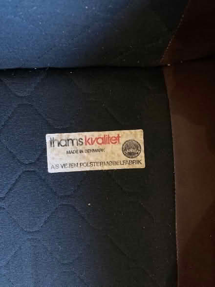 Photo of free 2 seater Danish leather sofa (Oxford OX2) #3