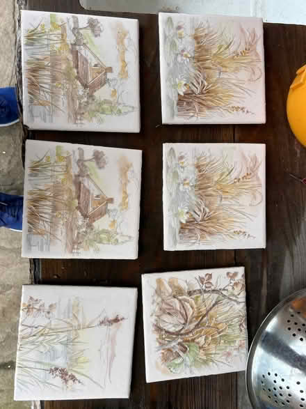 Photo of free Decorative tiles (Wareham BH20) #1