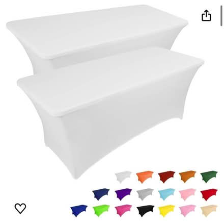 Photo of Tablecloth for 6ft folding table (Plymouth) #1