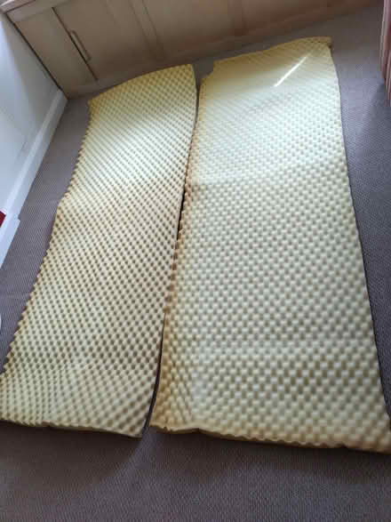 Photo of free Foam for bed topper or packaging (Ballynafeigh, Belfast)