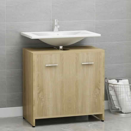 Photo of free New bathroom undersink cabinet (Wood Farm OX3) #3