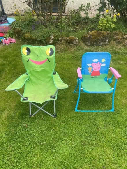 Photo of free 2 children’s garden chairs (Stainton CA11) #1