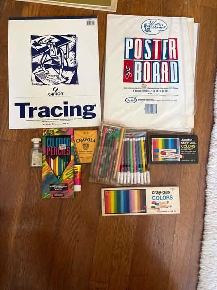 Photo of free Art supplies (Brookline Coolidge corner) #1