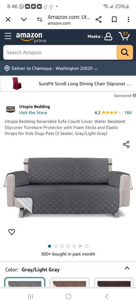 Photo of Sofa cover (Dc) #1