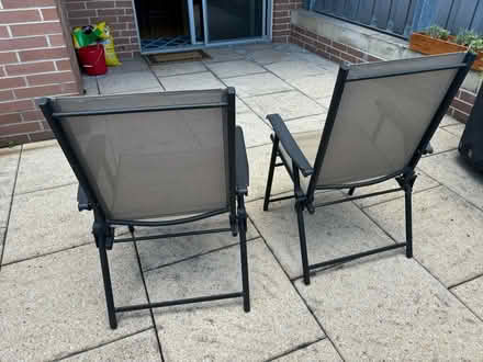 Photo of free Outdoor folding chairs (Harbor East) #2