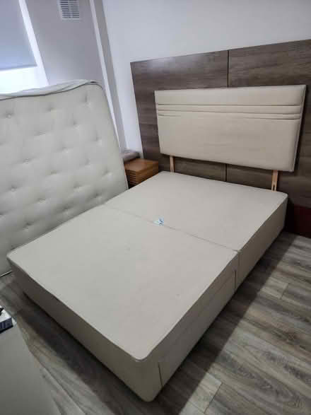 Photo of free Queen Bed support + Matress (Borehamwood) #1