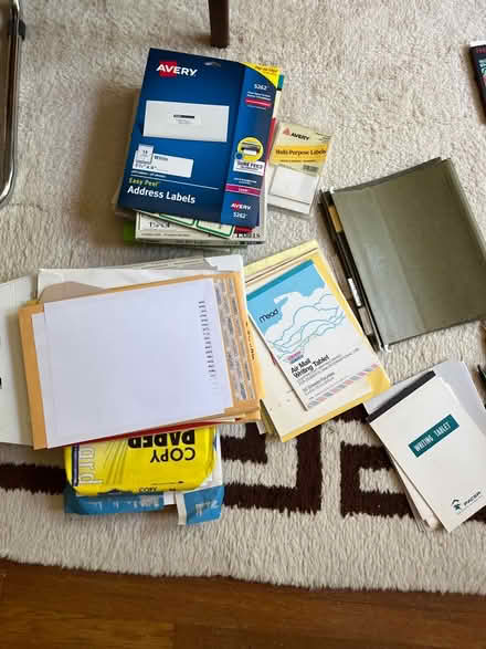Photo of free Office supplies (Brookline Coolidge corner) #1