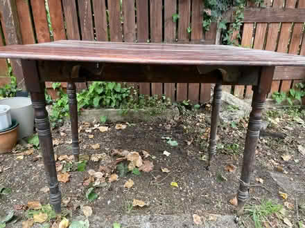 Photo of free table with foldable sides (N8 near fire station) #1