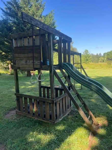Photo of free Play set / swing set with slide (Clinton NJ) #3
