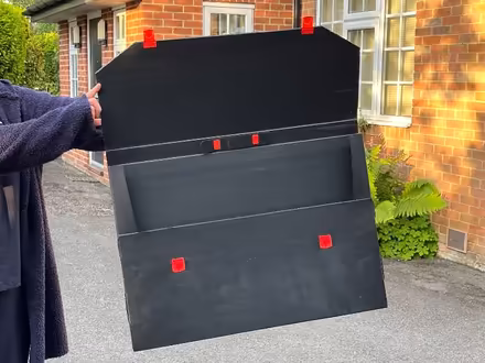 Photo of free A2 portfolio folder with handle and clips (Harrogate HG2) #2