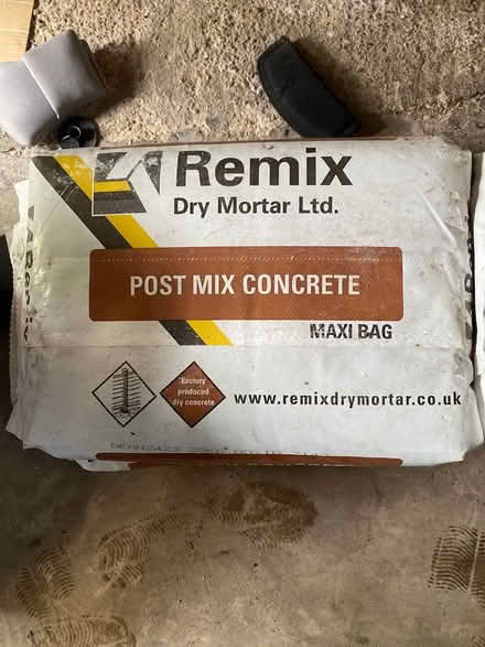 Photo of free 3 bags of post mix concrete (Belper, Clusters) #1