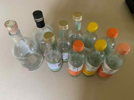 Photo of free Small nice bottles for cordials, fruit gins etc (Barnard's Green WR14) #1