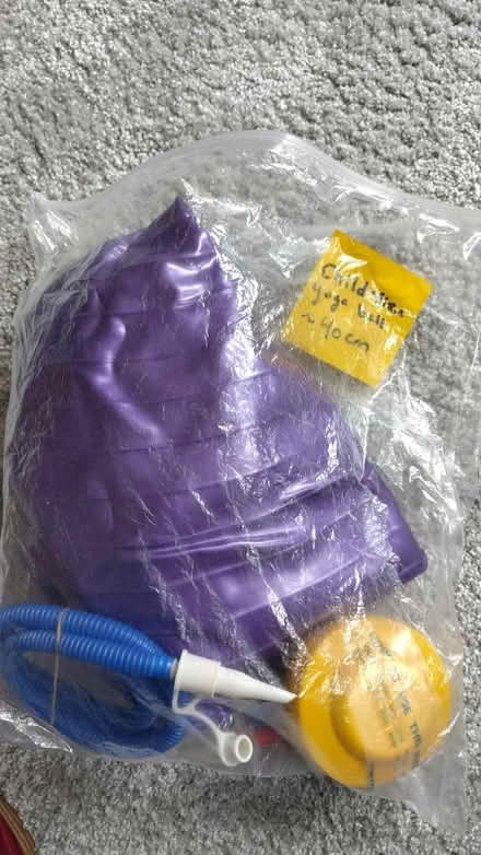 Photo of free Child size yoga ball (S32 Hathersage) #2