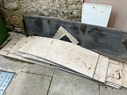 Photo of free Light grey Vinyl flooring (Lower Weston) #1