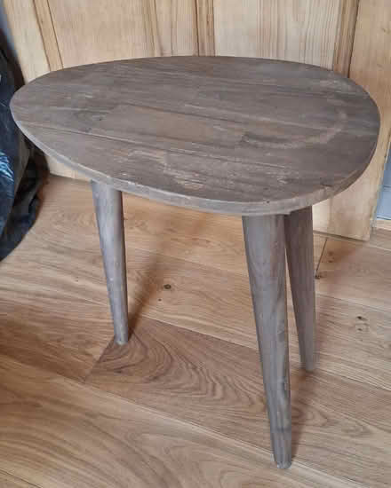 Photo of free Egg-shaped wooden occasional table (Ness CH64) #1
