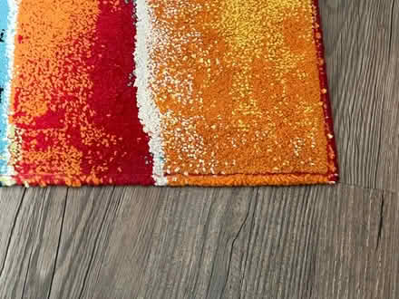 Photo of free Multicoloured rug 1.2 m x 1.7m (Amble NE65) #2