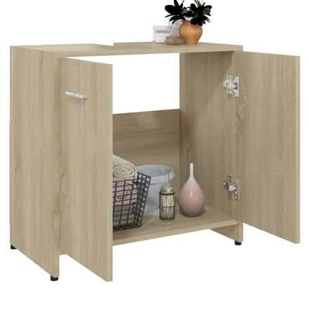 Photo of free New bathroom undersink cabinet (Wood Farm OX3) #2