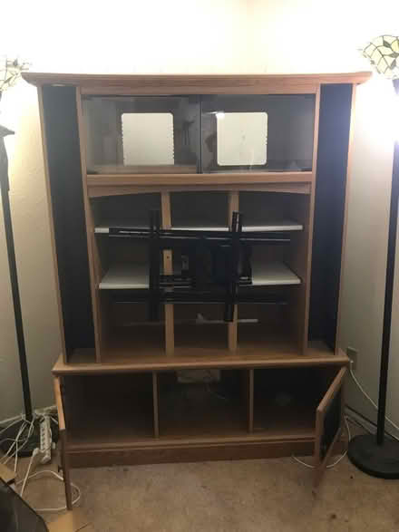 Photo of free Large Entertainment Center (Kilgor & Westnedge) #2